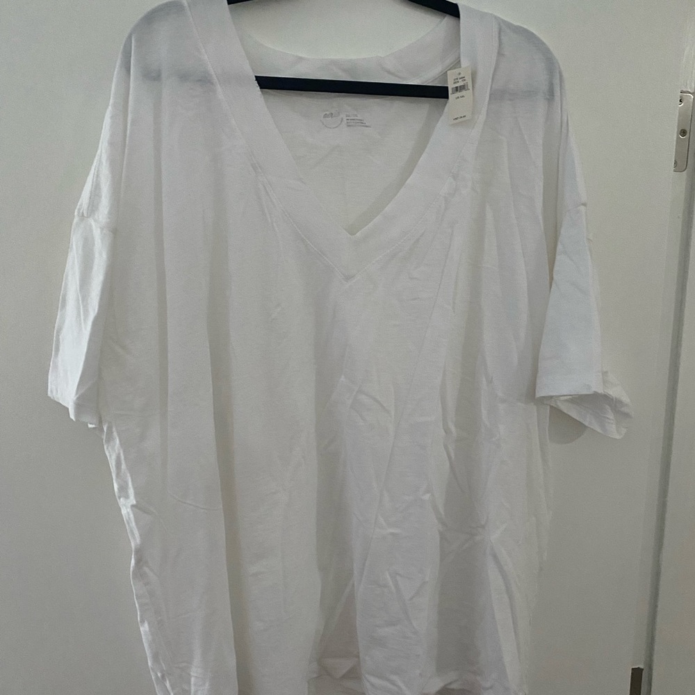 Aerie Oversized Off The Shoulder Shirt